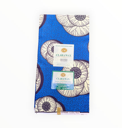 African Print Fabrics - 6 Yards - Polycotton