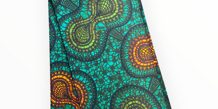 African Print Fabrics - 6 Yards - Polycotton