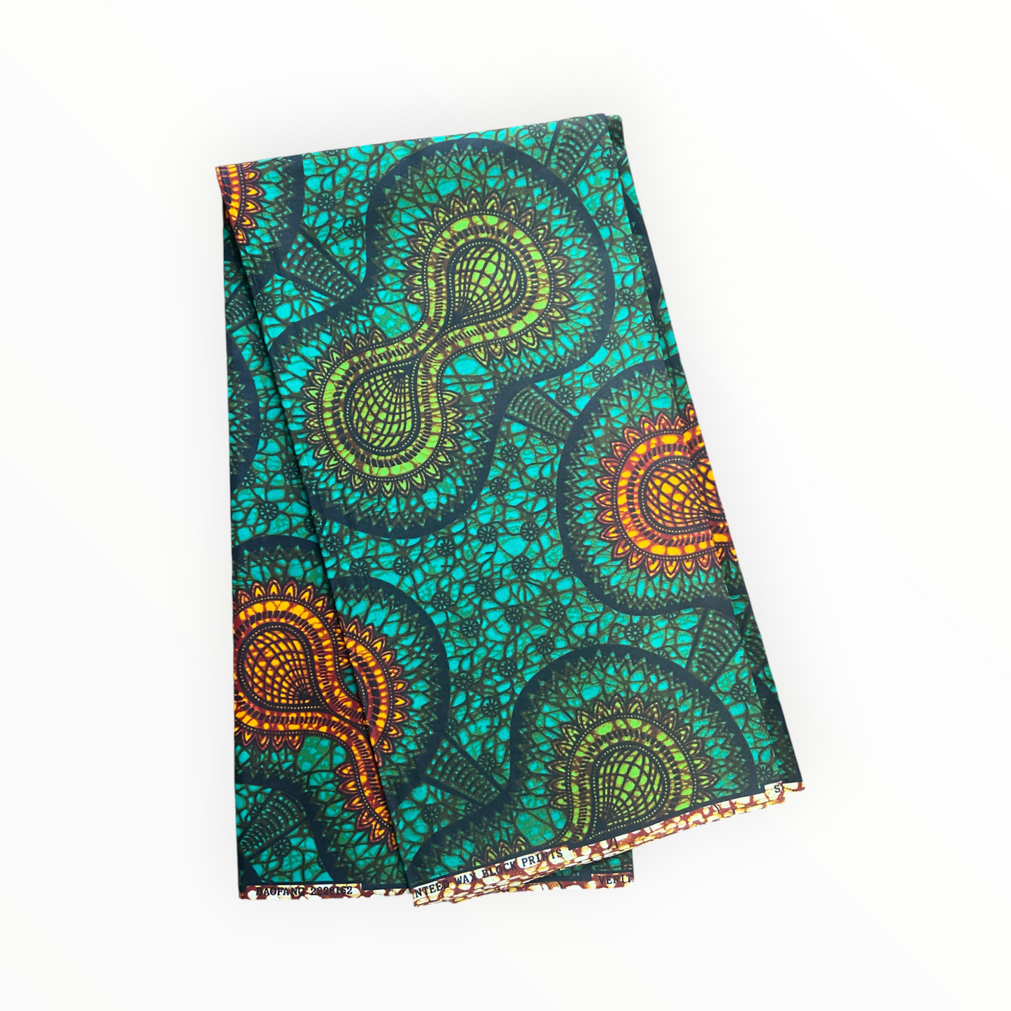 African Print Fabrics - 6 Yards - Polycotton