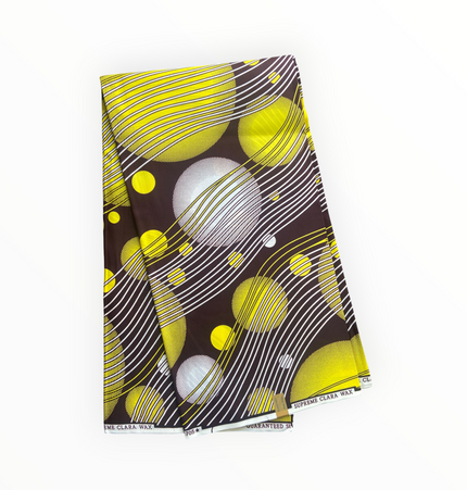 African Print Fabrics - 6 Yards - Polycotton