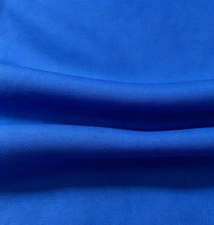 100% Plain Royal Blue Polycotton Fabric
