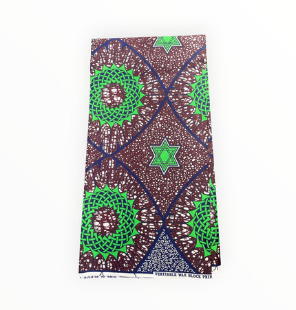 African Print Fabrics - 6 Yards - Polycotton