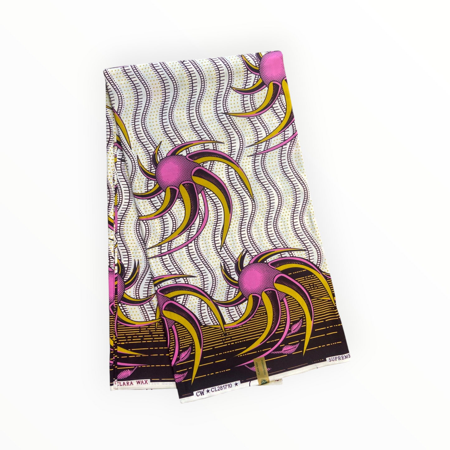 African Print Fabrics - 6 Yards - Polycotton