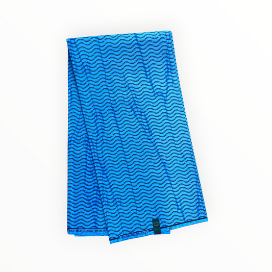 African Print Fabrics - 6 Yards - Polycotton