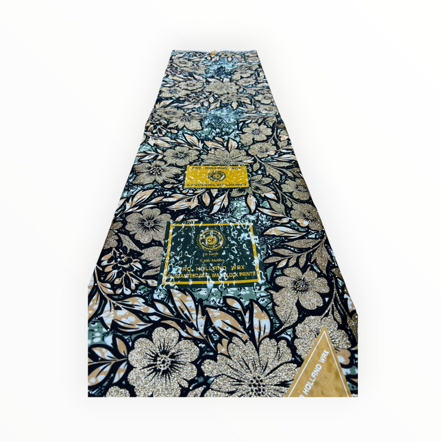 Pro Holland African Wax Print Fabric (6 Yards Piece)