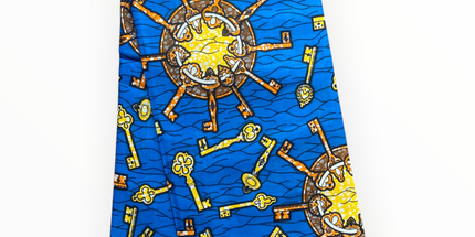 African Print Fabrics - 6 Yards - Polycotton