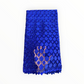 Top Quality Cord Lace Fabric in Royal Blue - 5 Yards