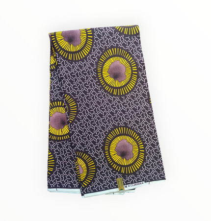 African Print Fabrics - 6 Yards - Polycotton