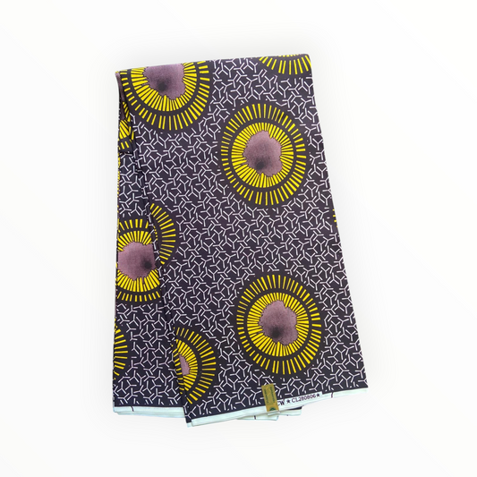 African Print Fabrics - 6 Yards - Polycotton