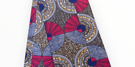 African Print Fabrics - 6 Yards - Polycotton