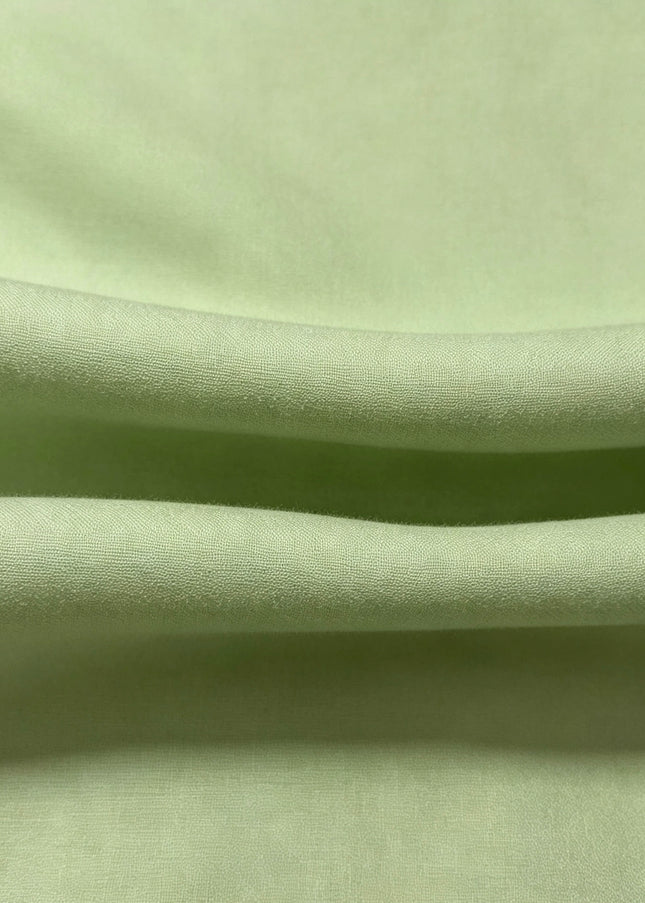 100% Plain Olive Green Polycotton Fabric