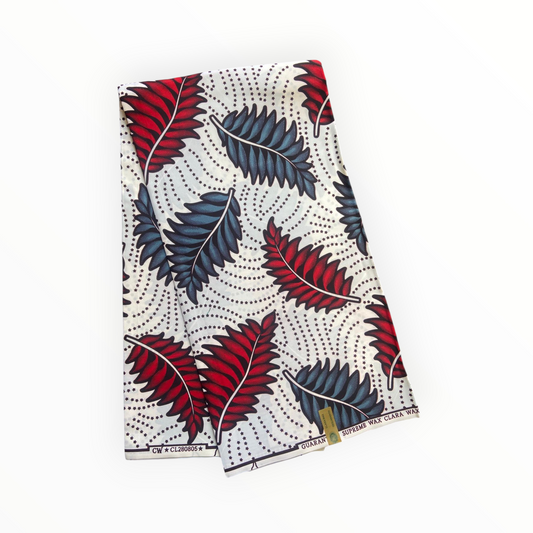 African Print Fabrics - 6 Yards - Polycotton