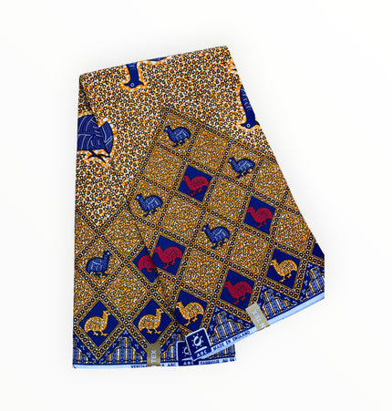 African Print Fabrics - 100% Cotton