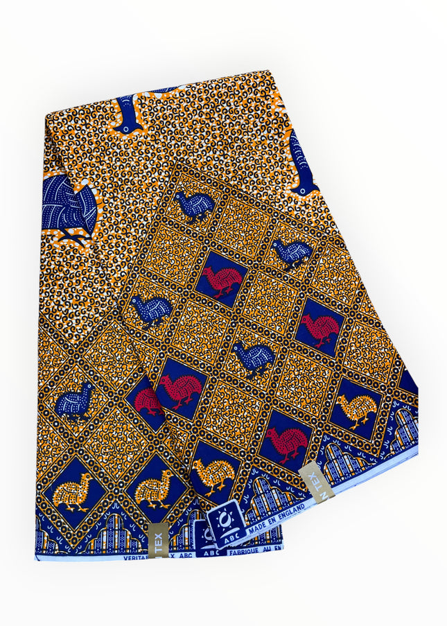 African Print Fabrics - 100% Cotton