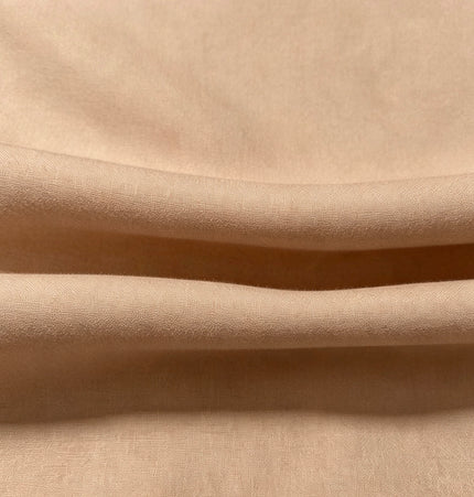 100% Plain Light Brown Polycotton Fabric