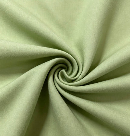 100% Plain Olive Green Polycotton Fabric
