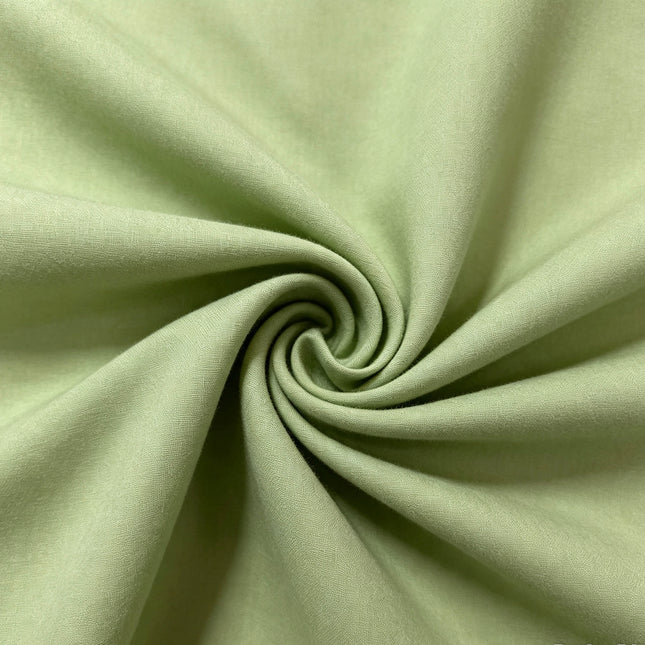 100% Plain Olive Green Polycotton Fabric