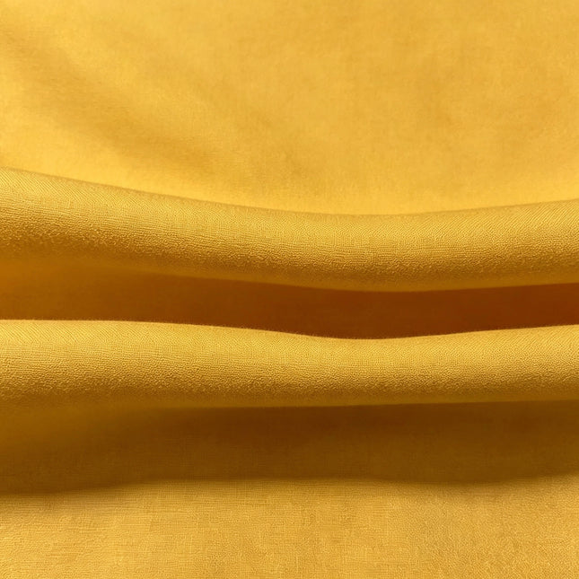 100% Plain Gold Polycotton Fabric