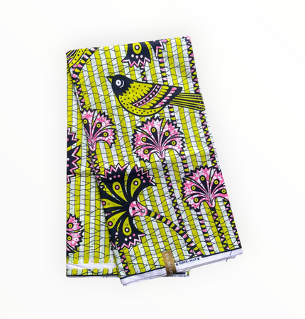 African Print Fabrics - 100% Cotton