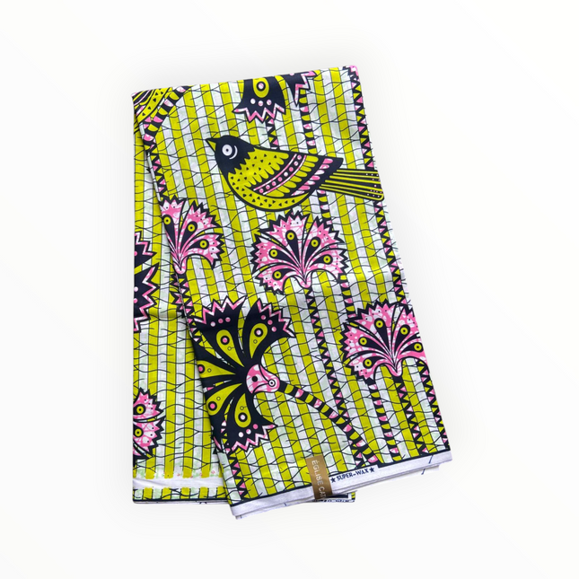African Print Fabrics - 100% Cotton