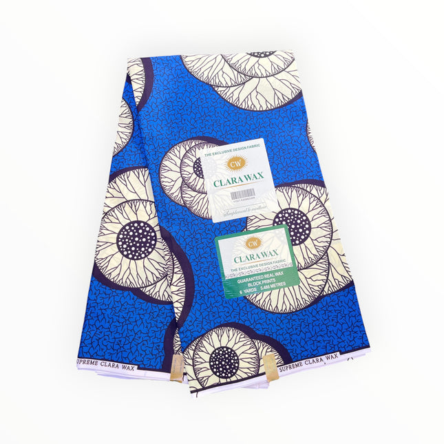 African Print Fabrics - 6 Yards - Polycotton