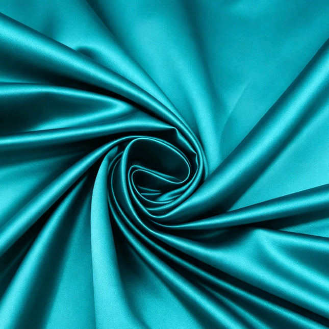 Bridal Duchess Satin - Teal