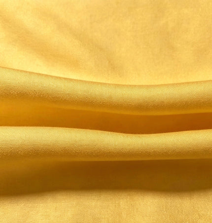 100% Plain Light Gold Polycotton Fabric