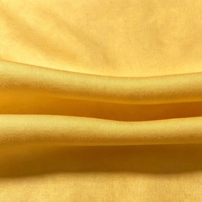 100% Plain Light Gold Polycotton Fabric