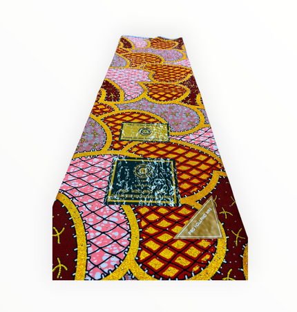 Pro Holland African Wax Print Fabric (6 Yards Piece)