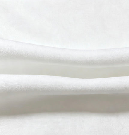100% Plain White Polycotton Fabric