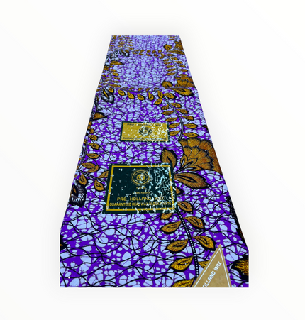 Pro Holland African Wax Print Fabric (6 Yards Piece)