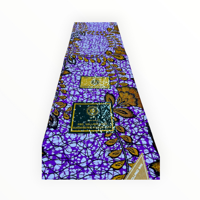 Pro Holland African Wax Print Fabric (6 Yards Piece)