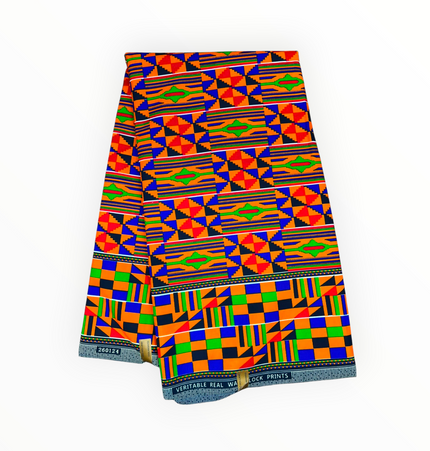 Pro Holland Ankara Kente Print  - 6 Yards Piece