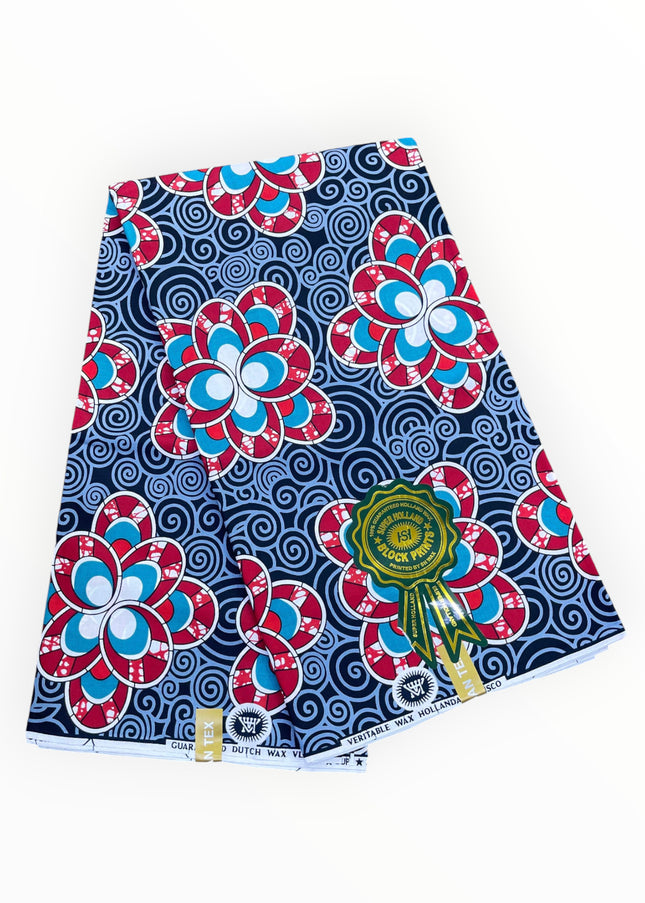 African Print Fabrics - 100% Cotton