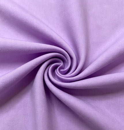100% Plain Lilac Polycotton Fabric