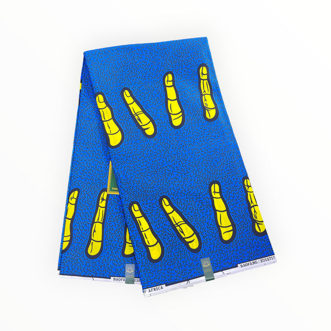 African Print Fabrics - 6 Yards - Polycotton