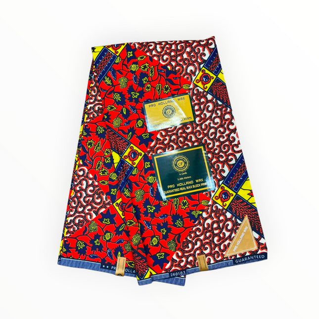 Pro Holland Ankara Print  - 6 Yards Piece