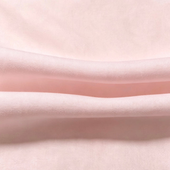 100% Plain Light Pink Polycotton Fabric
