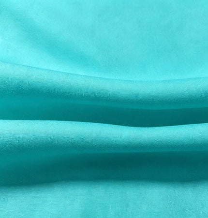 100% Plain Deep Mint Green Polycotton Fabric