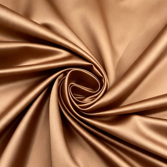 Bridal Duchess Satin - Light Brown