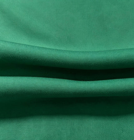 100% Plain Dark Green Polycotton Fabric
