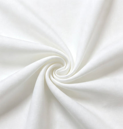 100% Plain White Polycotton Fabric