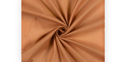 100% Premium Plain Cotton, Apricot Orange