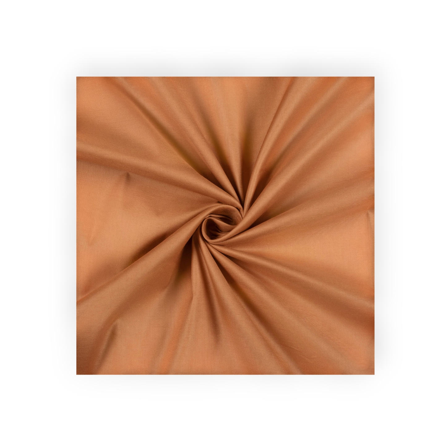 100% Premium Plain Cotton, Apricot Orange