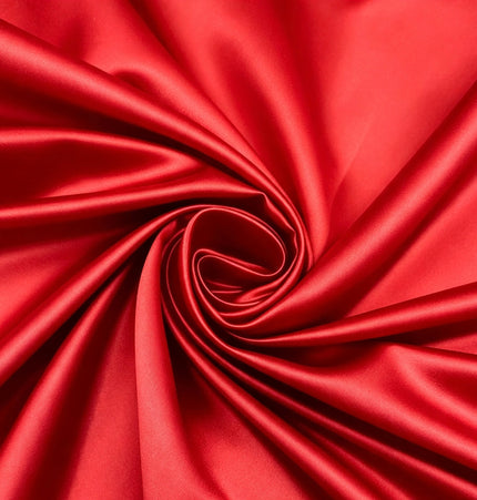 Bridal Duchess Satin - Red