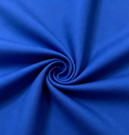 100% Plain Royal Blue Polycotton Fabric