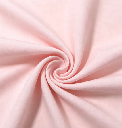 100% Plain Light Pink Polycotton Fabric