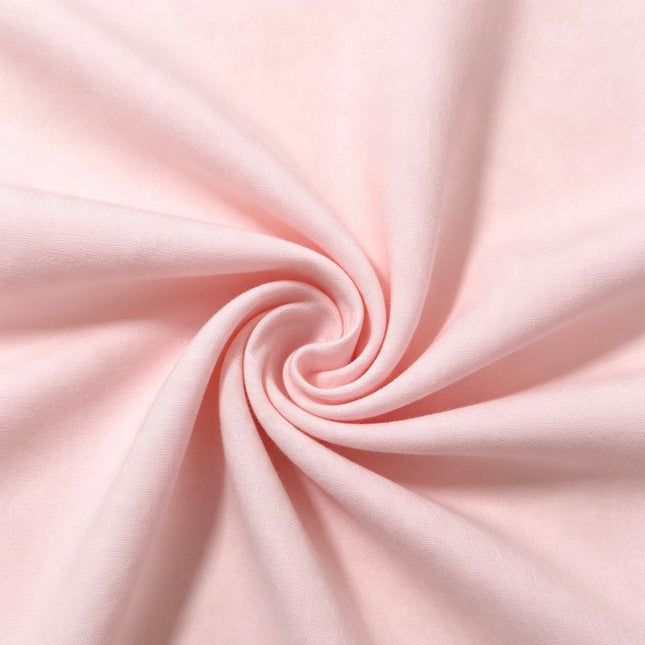 100% Plain Light Pink Polycotton Fabric