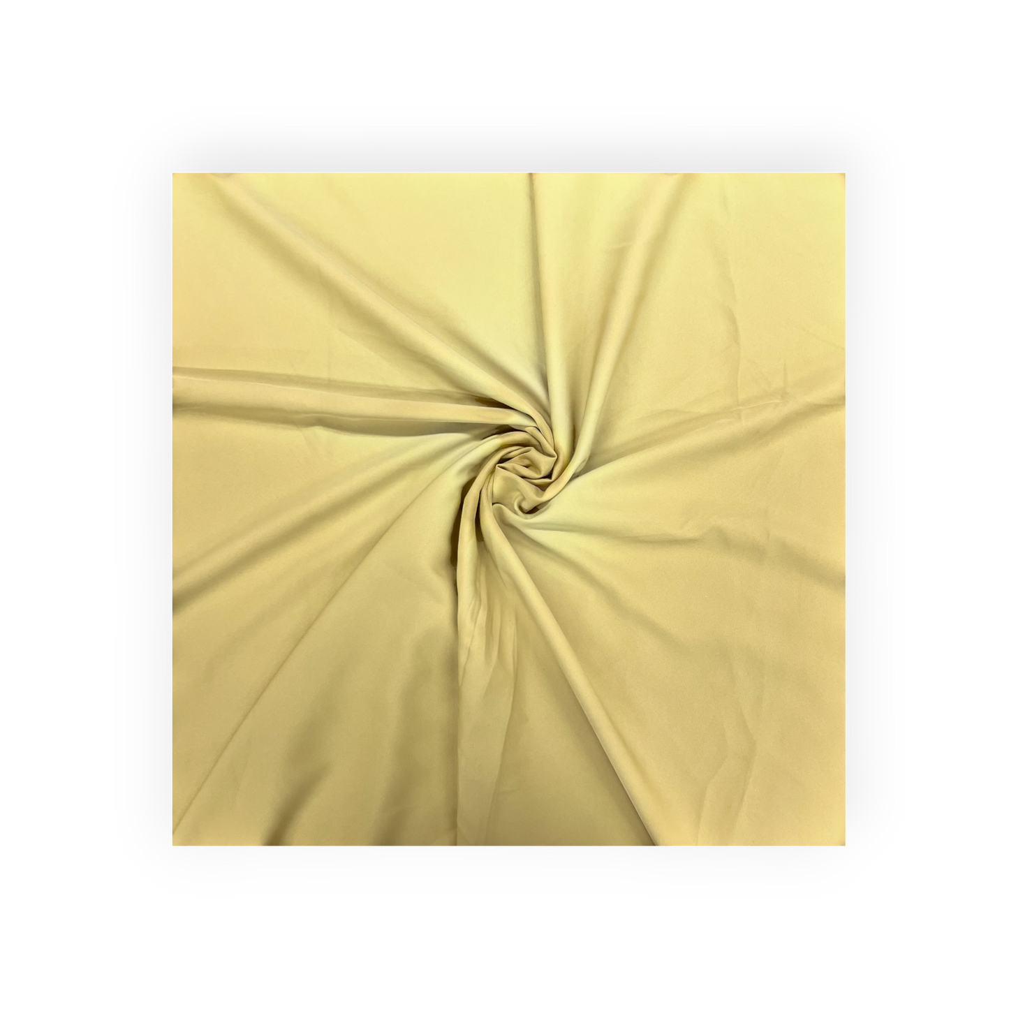 100% Premium Plain Cotton, Banana Yellow