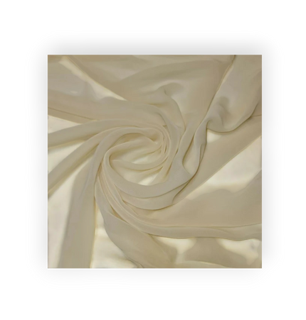 Chiffon Fabric Navy Blue